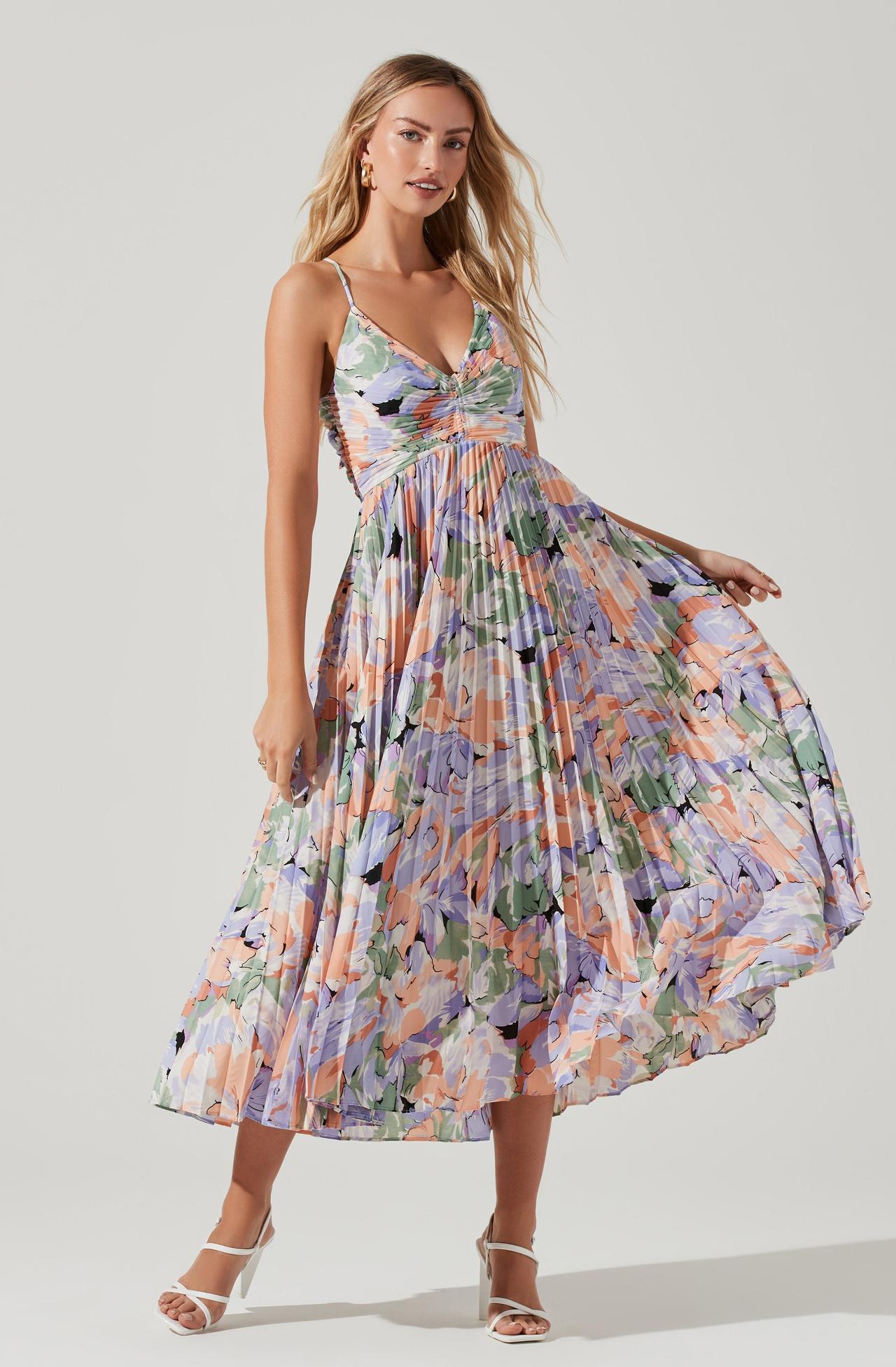 Spring Wedding Guest Dress - Central Florida Chic