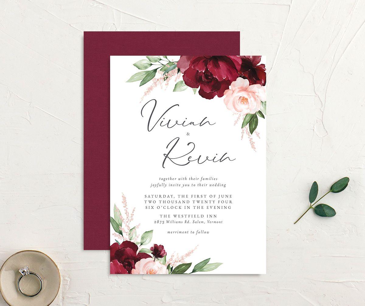 Wedding Invitation Papers 