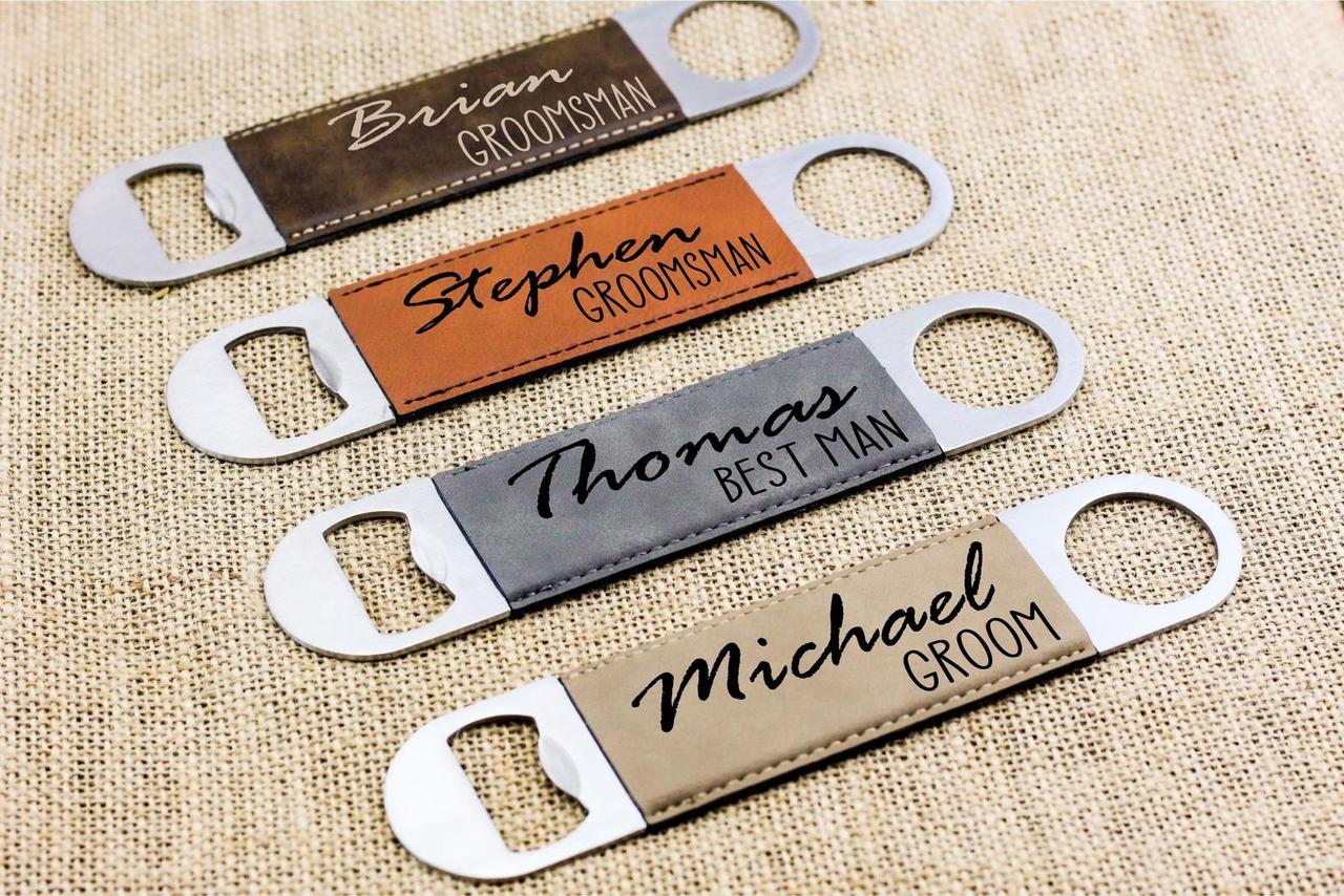 Personalized Flask & Pocket Knife Groomsman Gift Set - The Man Registry