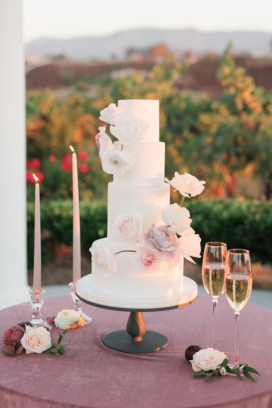 Simple and elegant mini cake with black cocoa buttercream : r/cakedecorating