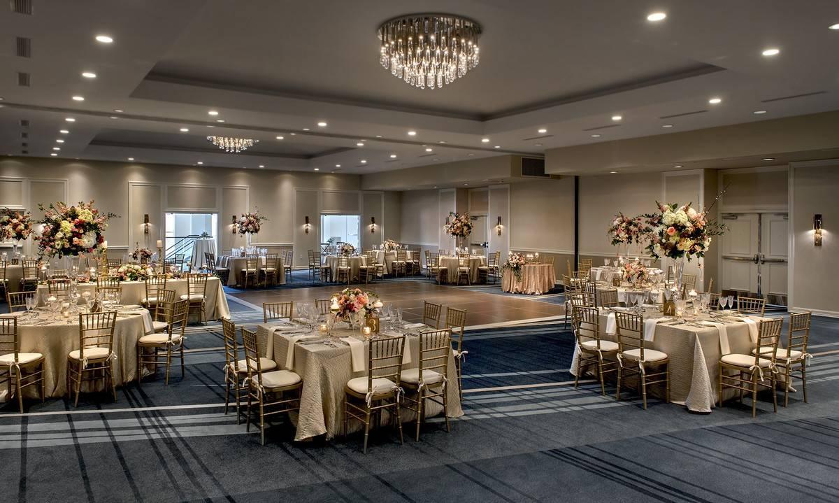 hotel wedding reception