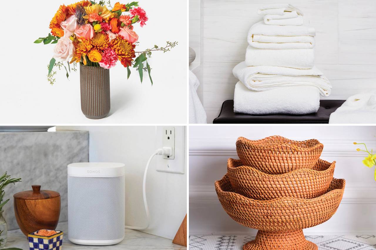 Fun Housewarming Gifts - Kitchen Towels & Rags Set of 4