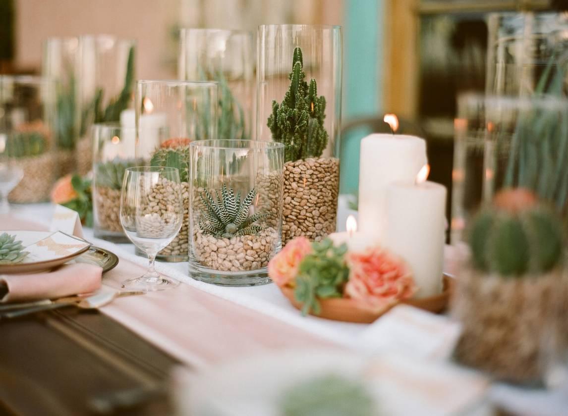 Beach Wedding Tabletop Décor Ideas 