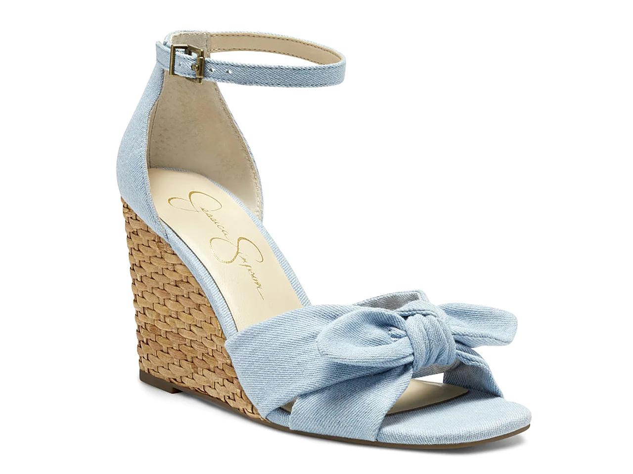 18495 24 dsw jessica simpson delirah wedge