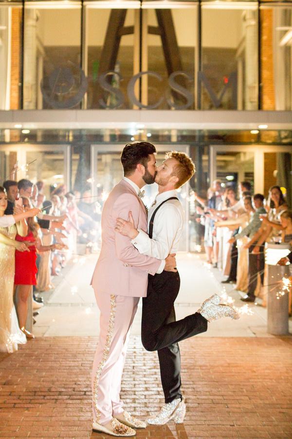 This Couple Threw the Most Epic New Year's Eve Wedding