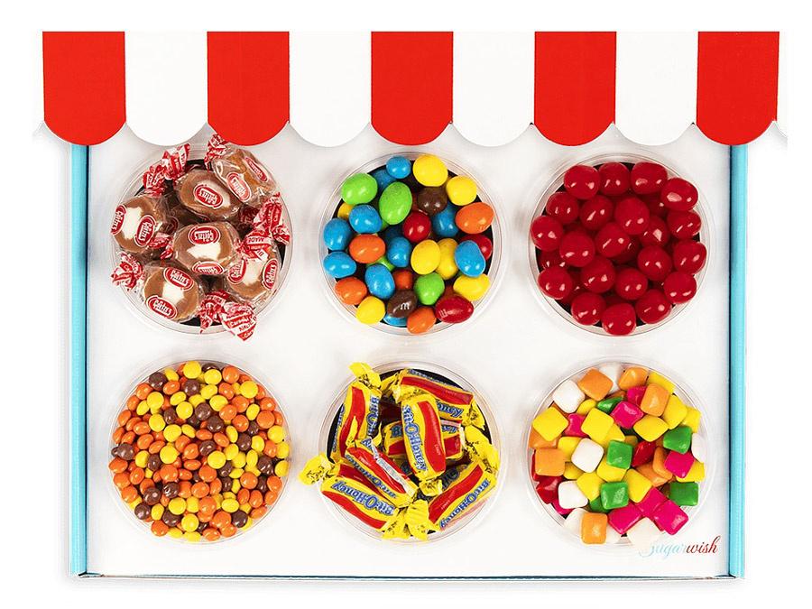 sugarwish pick your own candy gift box for food engagement gifts