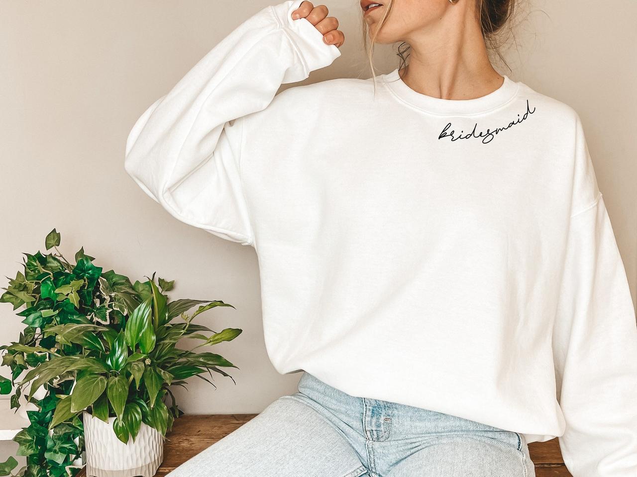 Maid of 2024 honor sweatshirt