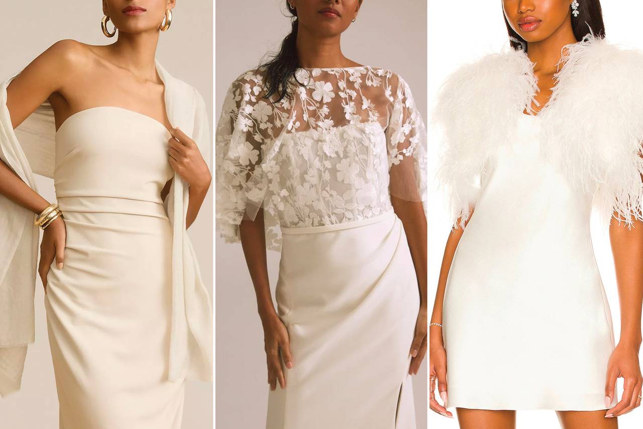 17 Wedding Shawls to Instantly Switch Up Your Bridal Look