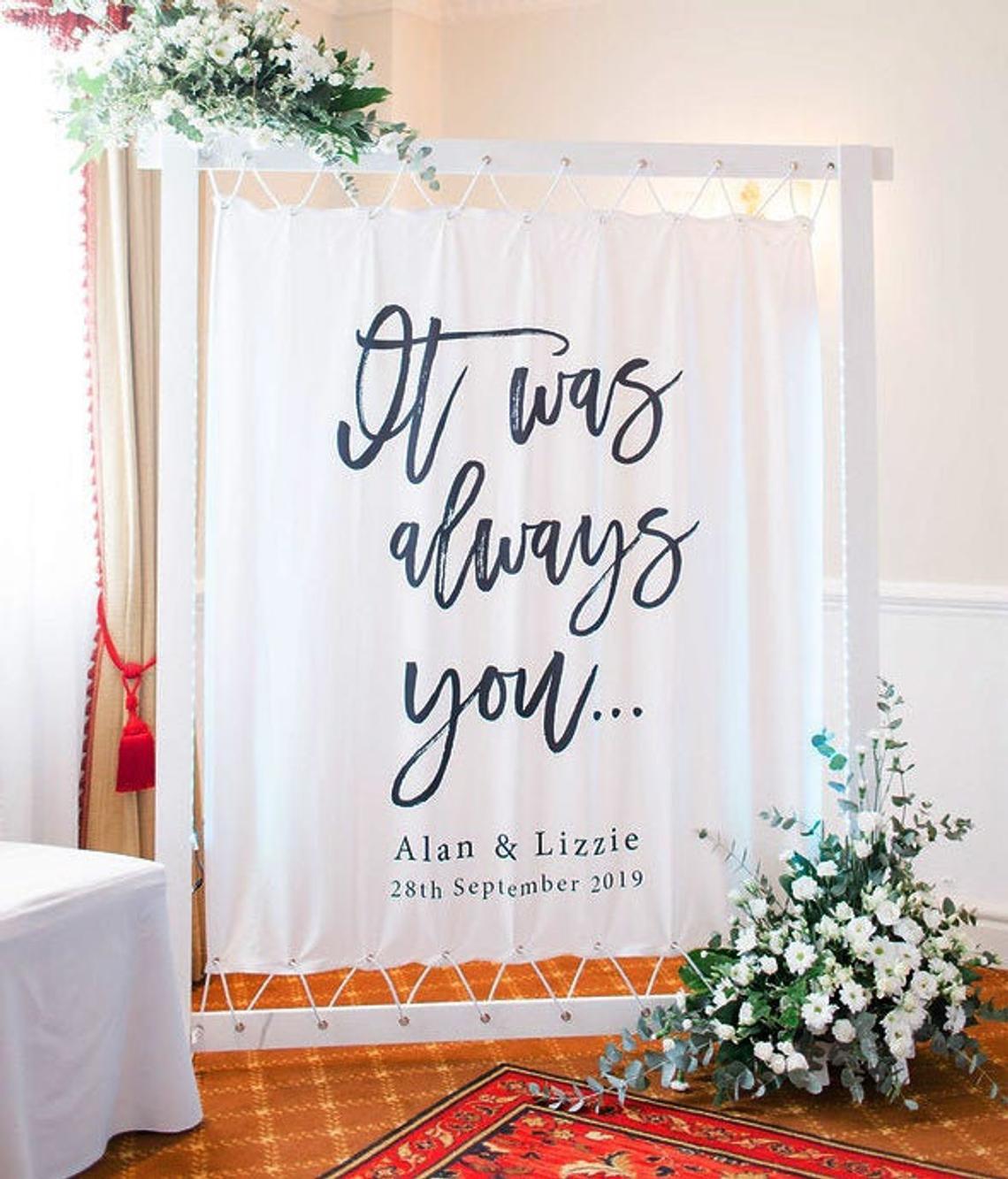 String Lights Engagement Backdrop, Photo Booth, Custom Wedding Backdrop ...