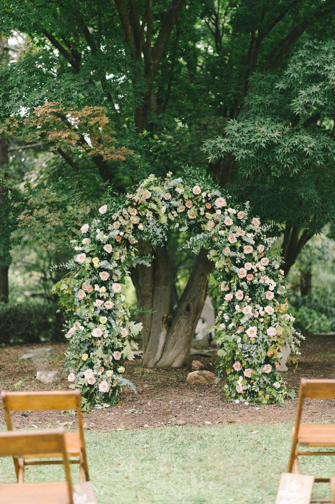 country wedding arches