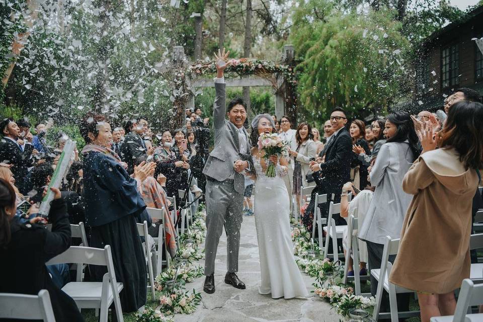 A Cultural, Garden-Inspired Wedding in California