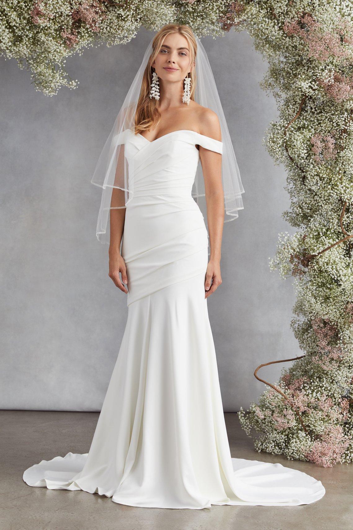 Non lace outlet wedding dress