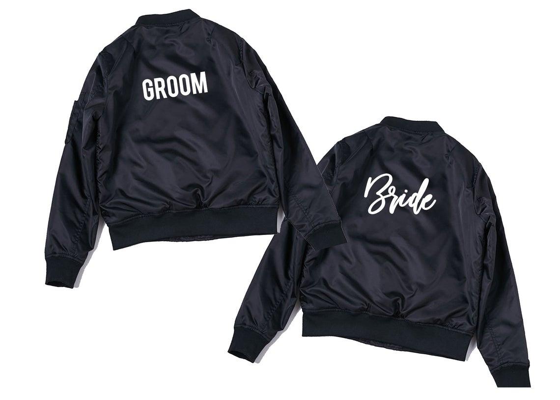 bridesmaid bomber jacket