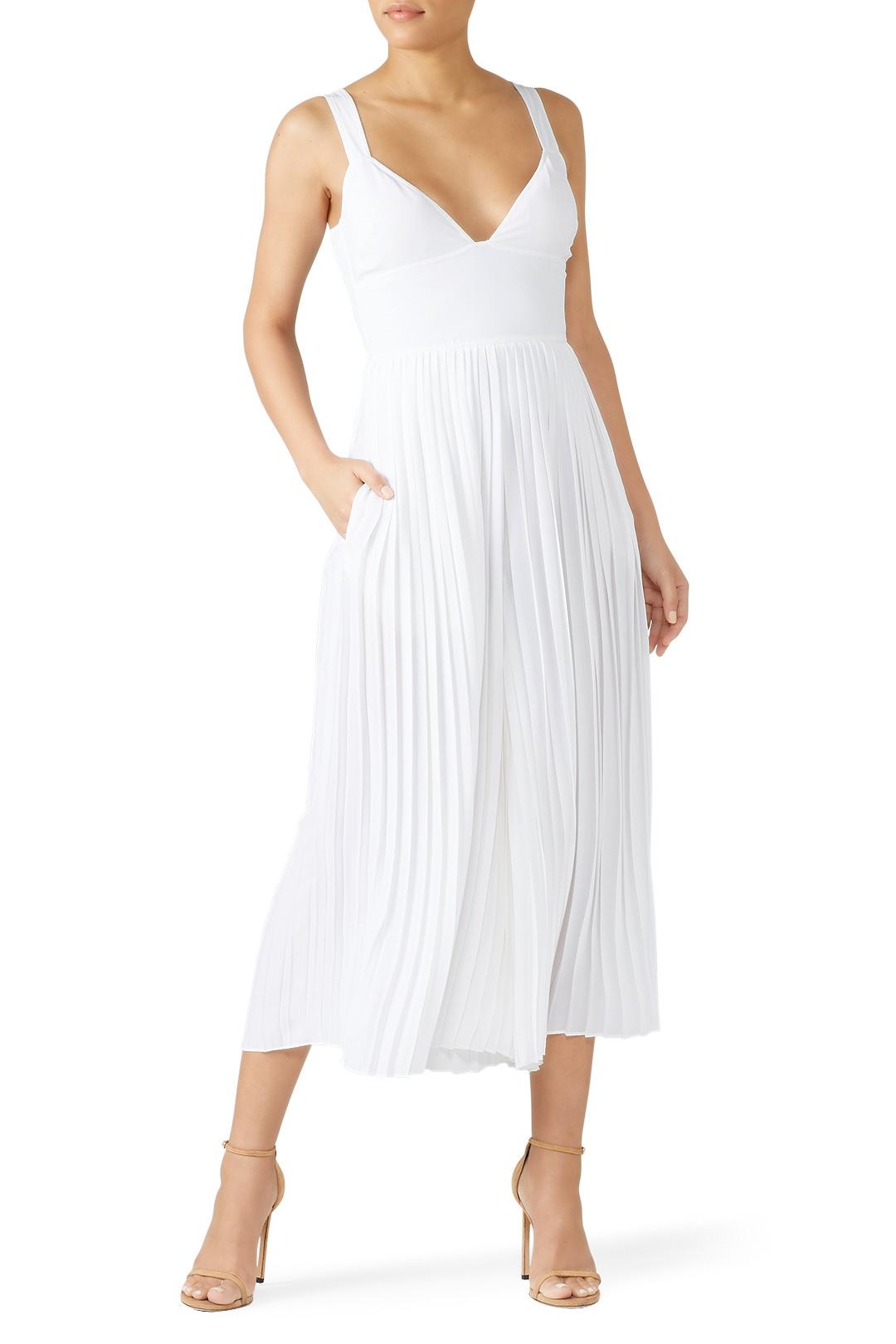 Vince store white jumpsuit