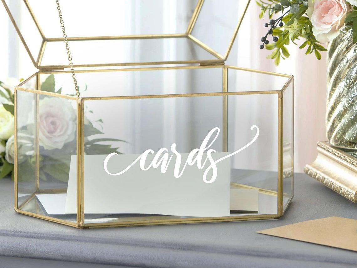 This DIY Wedding Card Box Is SO Stunning, You NEED To Make It!