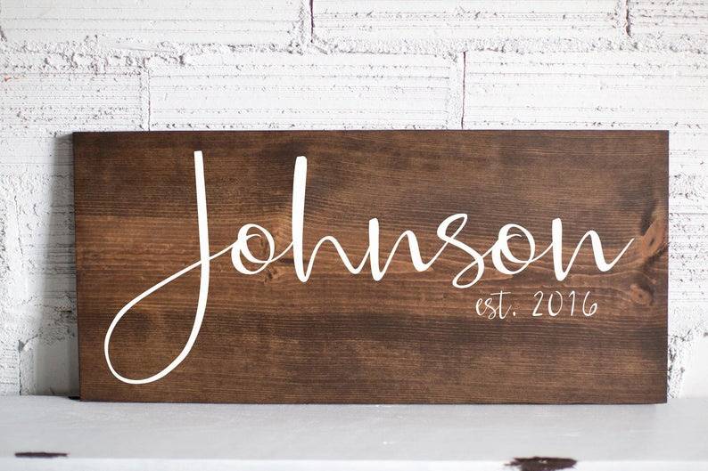 Wood Sign Custom Gift Once In Awhile Right In The Middle Of An Ordinary Life Custom Decor Personalized Gift Wedding Gift Home Decor