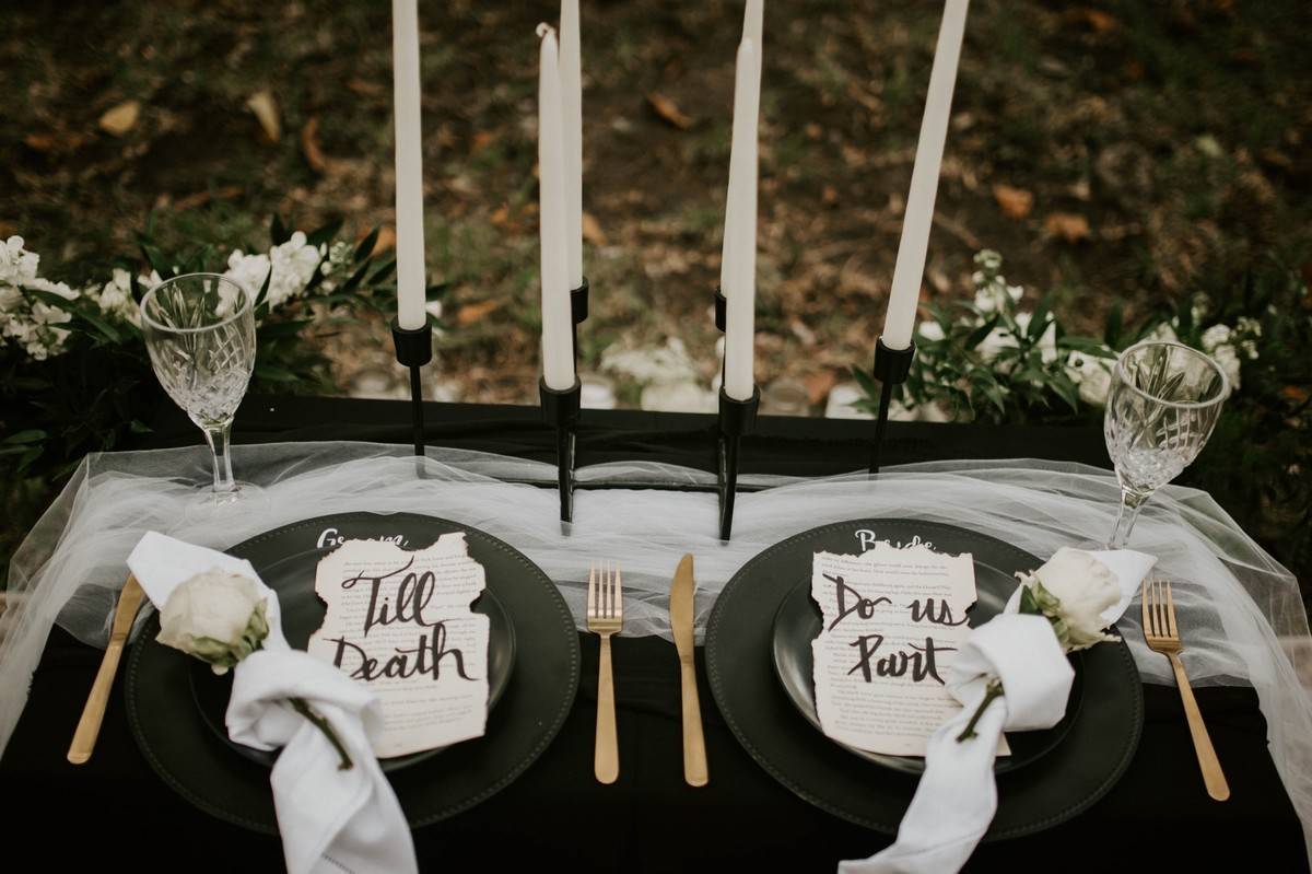 Modern & Classy Gothic Wedding: Everything You Need to Know