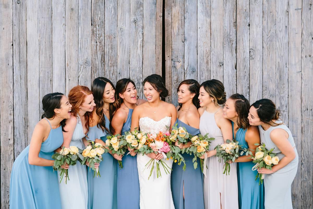 Maid of honor sales dealing with bridesmaids