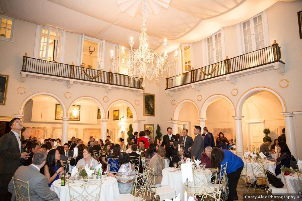 historic venue wedding reception