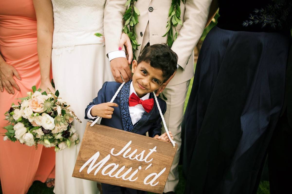 Check Out These 12 Adorable Ring Bearer Signs