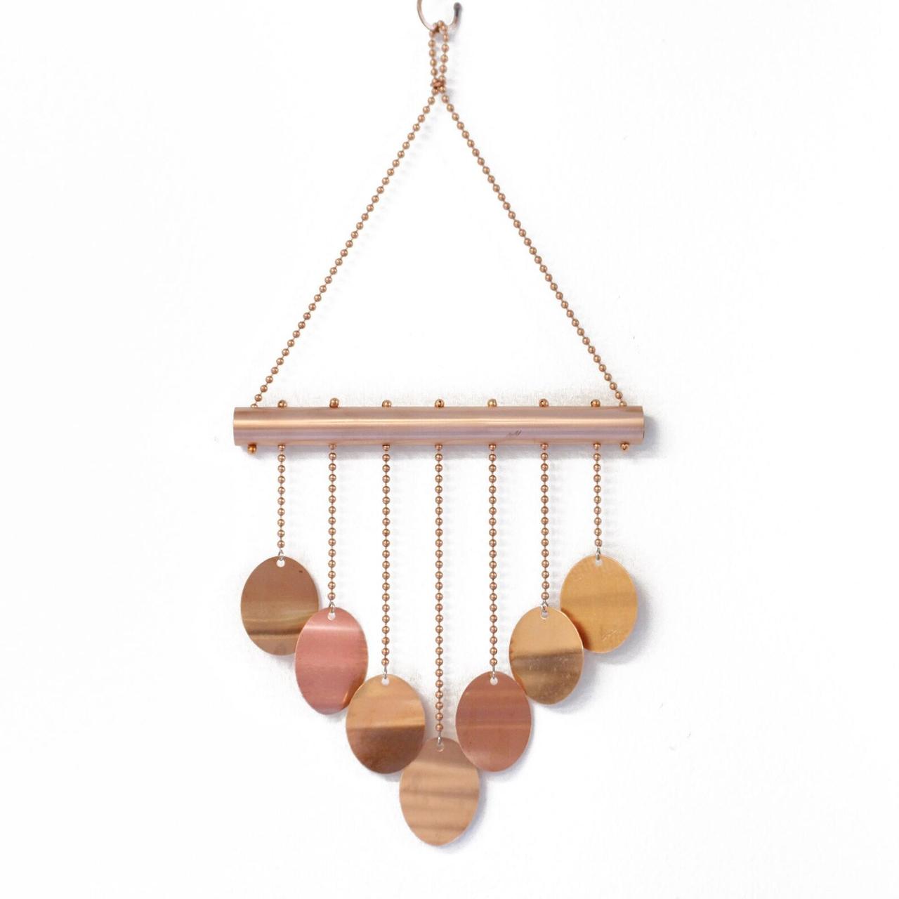copper wind chimes