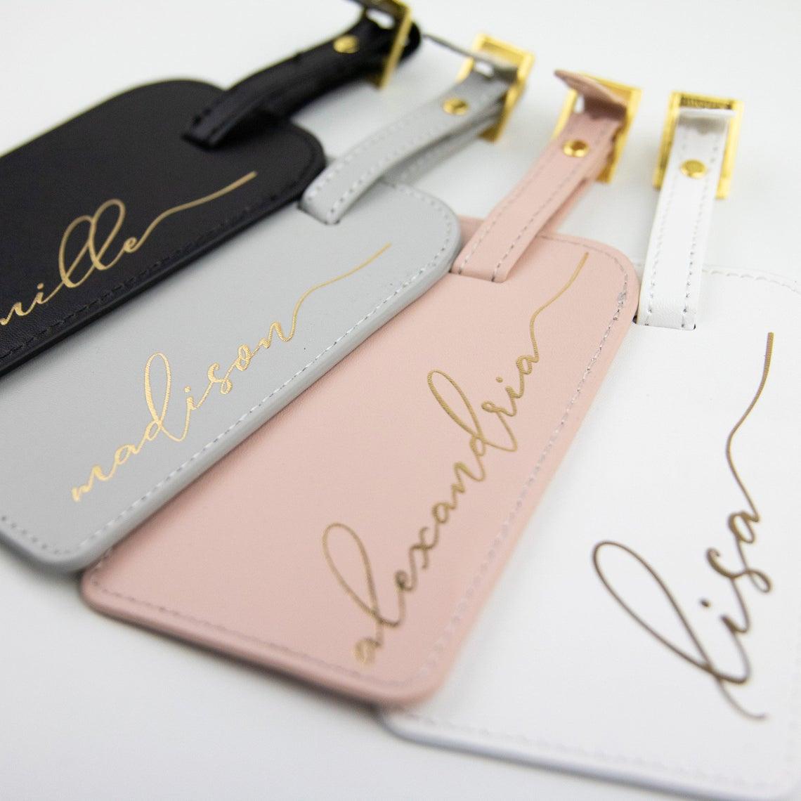 Bridesmaids Gifts Bachelorette Destination Luggage Tags Vegas