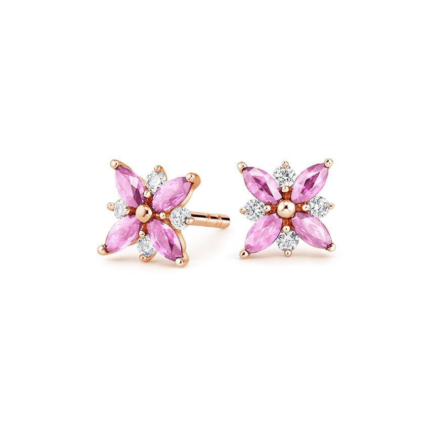 21 Floral Bridal Earrings for Garden-Inspired Style