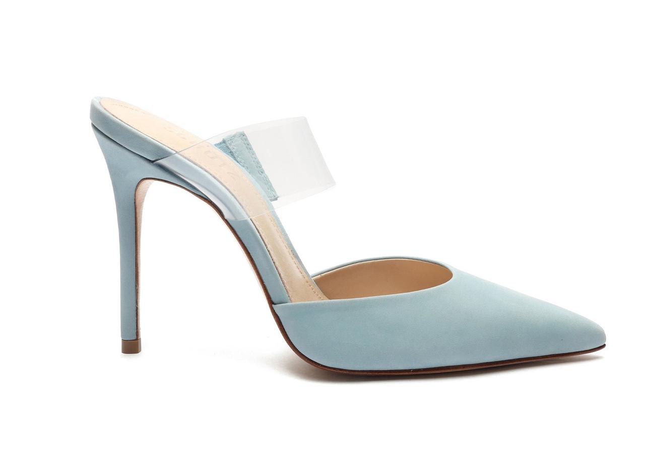 Blue peep toe on sale heels