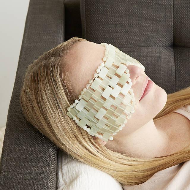 uncommon goods jade eyemask for 12th year wedding anniversary gift