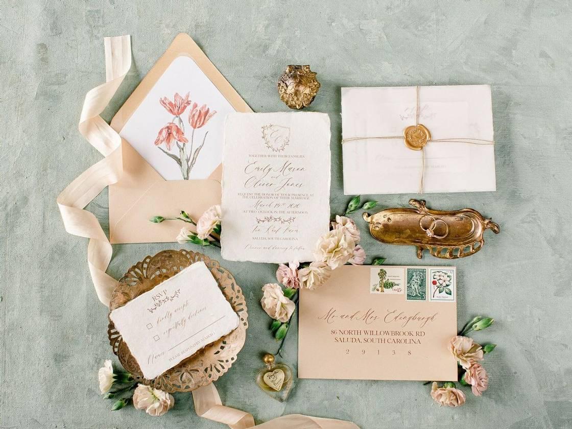 Vintage inspired clearance wedding