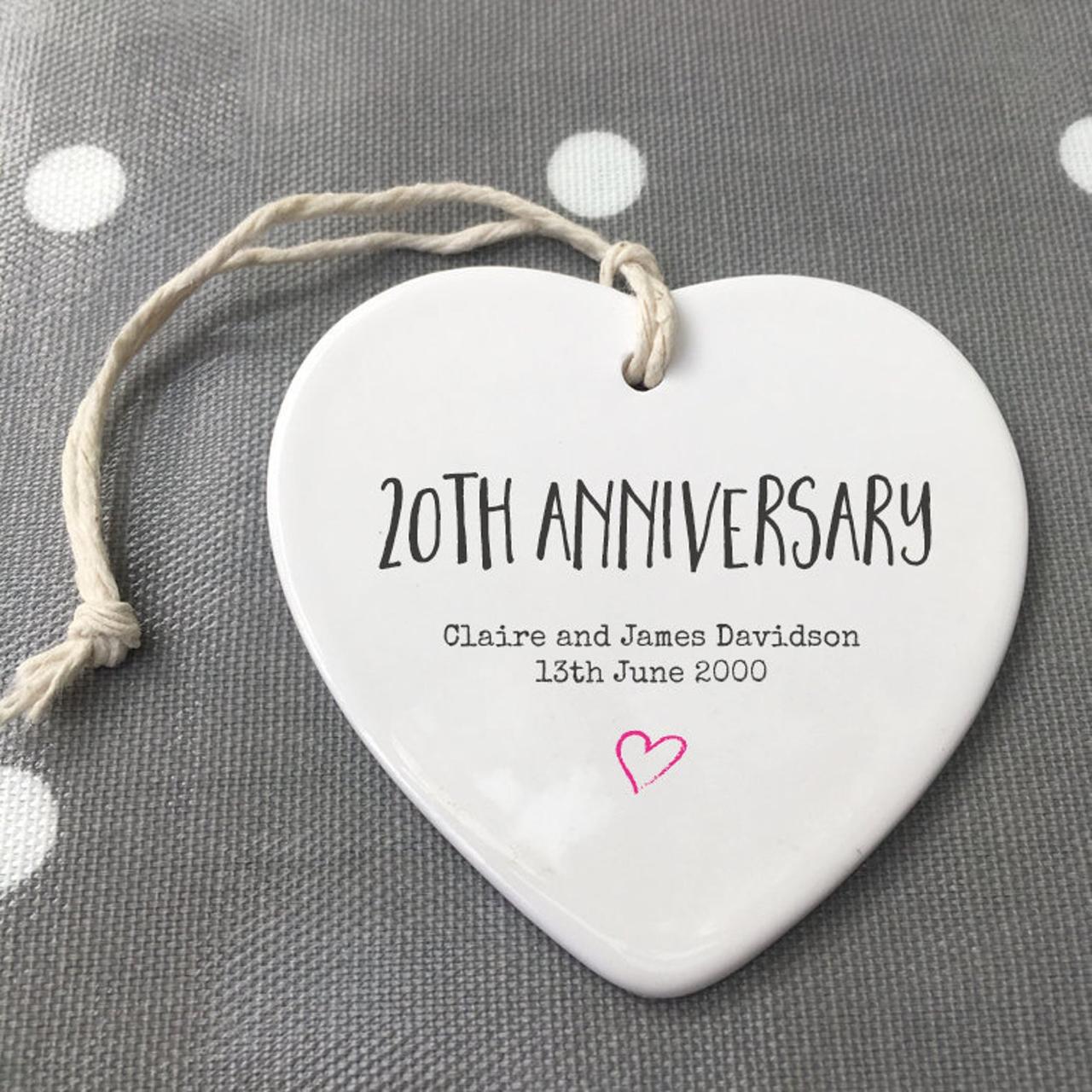 20th wedding anniversary images