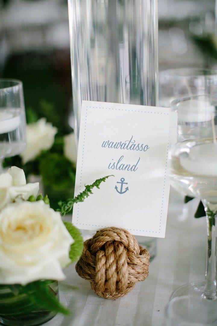 Beach-themed wedding table numbers, Tropical centerpieces, Wedding