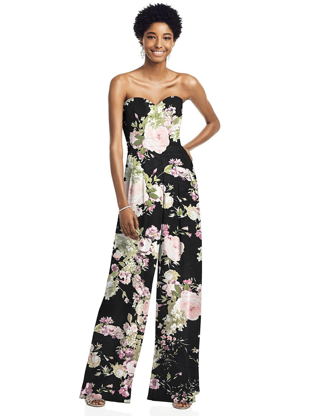 Floral gowns 2024 for bridesmaids