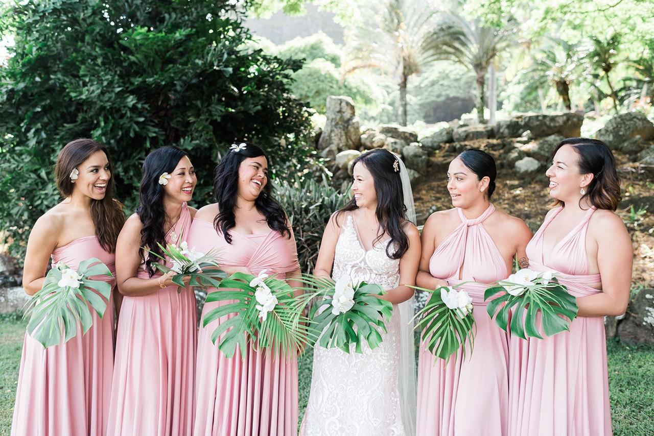 Metallic Rose Gold Infinity dresses... - I Do Bridals Namibia | Facebook