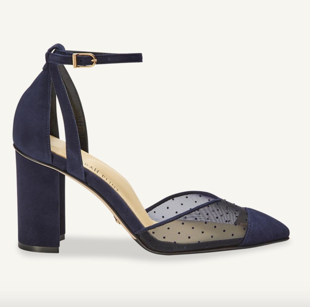 navy and cream shoes for wedding