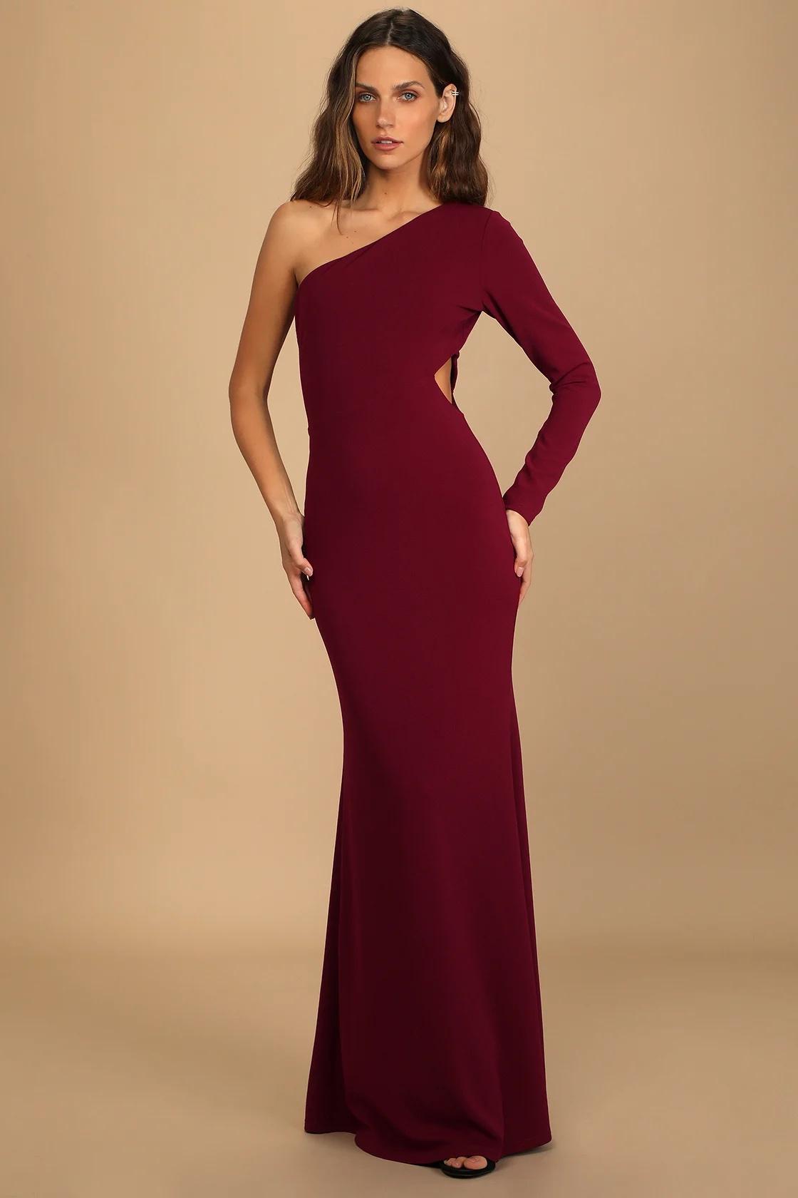 One Shoulder Wedding Guest Dresses