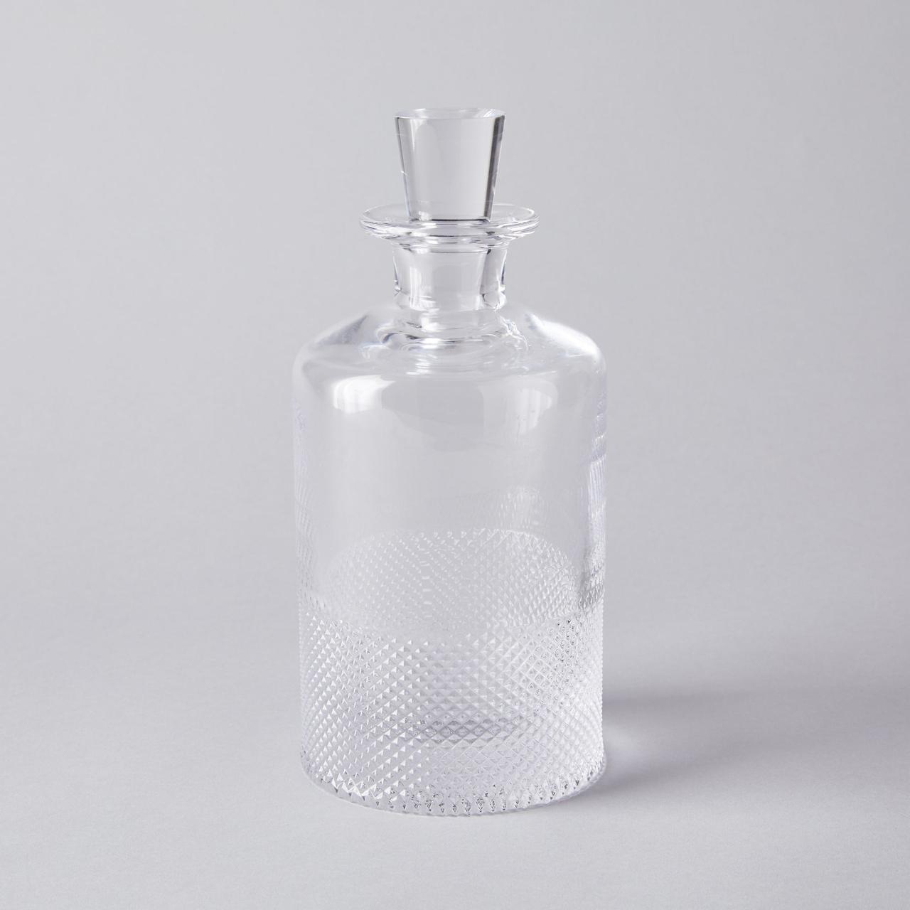 food 52 richard brendon diamond cut crystal decanter for best man gift ideas