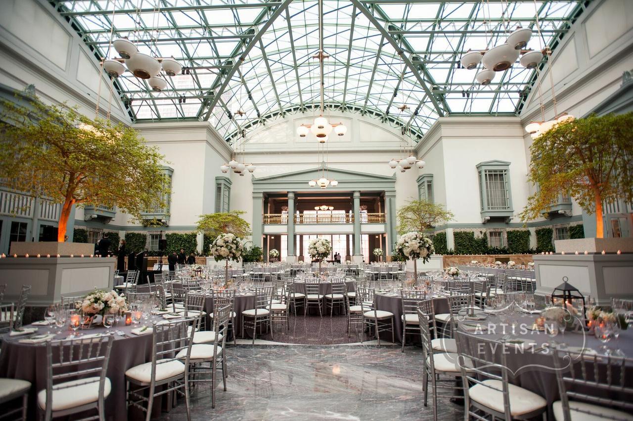 wedding reception at chicago public library harold washington library center