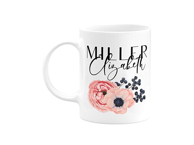 Best Mom Ever Coffee Cup for Mothers Day Cute Gift, Mom Mug Flowers, Pretty  Coffee Mug Mom Desk Accessories for Women, Best Mother Award 