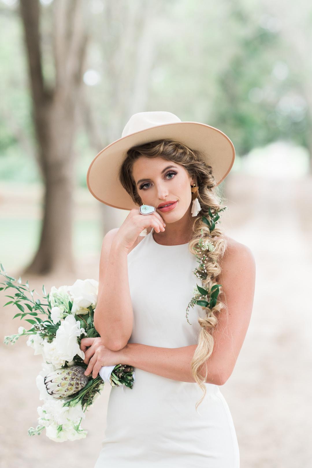 Our 16 Favorite Wedding Hairstyles with Flowers