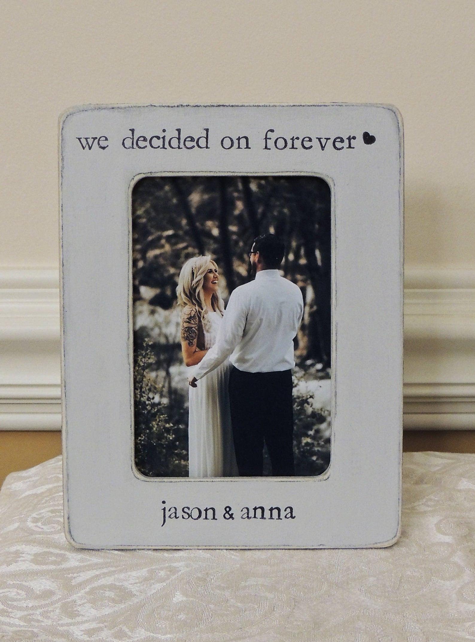 29 Wedding Picture Frames for Every Style