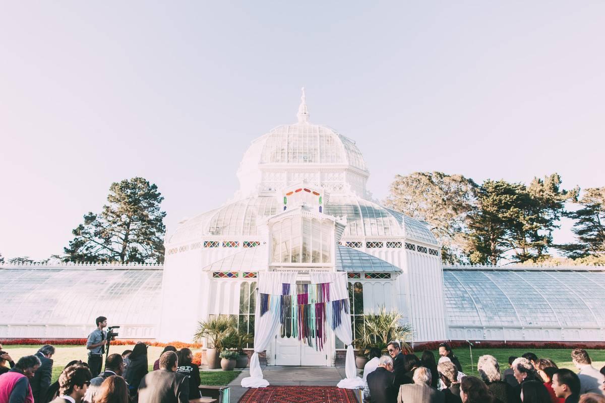 conservatory of flowers in san francisco