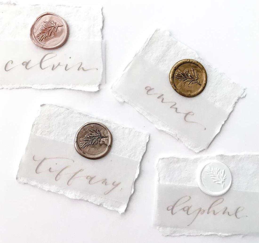 How to Use Wax Seal Stamps for Wedding Invitations