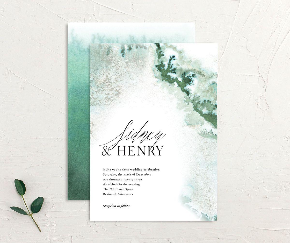 100pcs Ocean Theme Wedding Invitation Scroll Invitations with