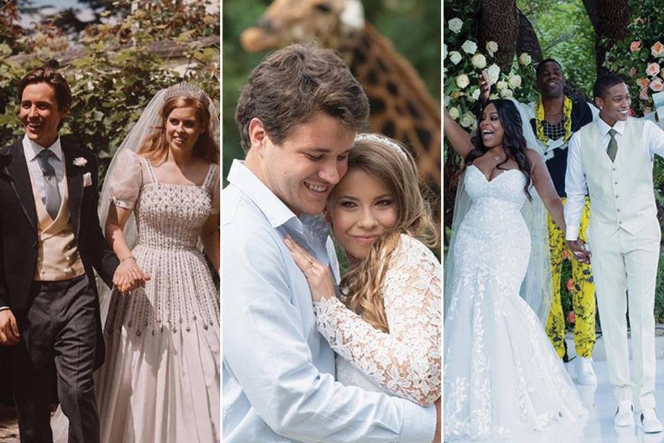 Princess Beatrice wedding; Bindi Irwin and Chander Powell wedding; Niecy Nash and Jessica Betts wedding