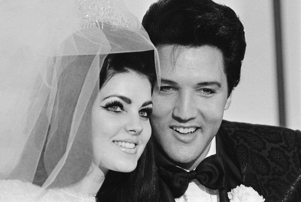 pricilla presley wedding makeup