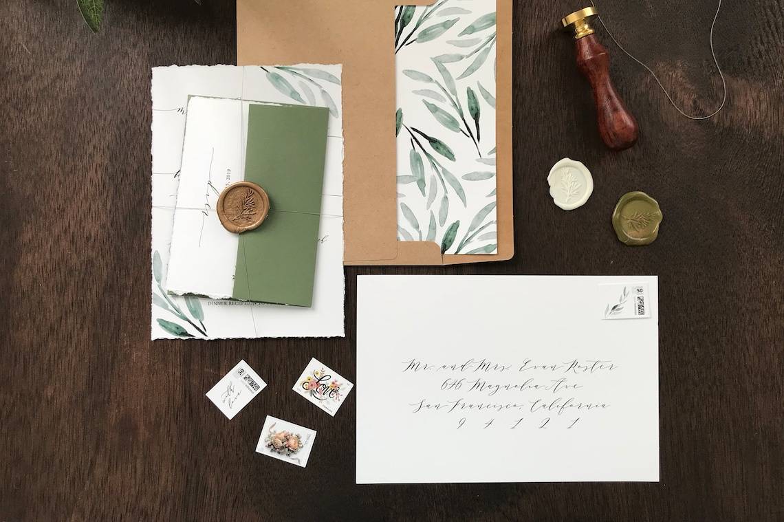 DIY Envelope Liners for Your Wedding Invitations! Story by The Budget Savvy  Bride