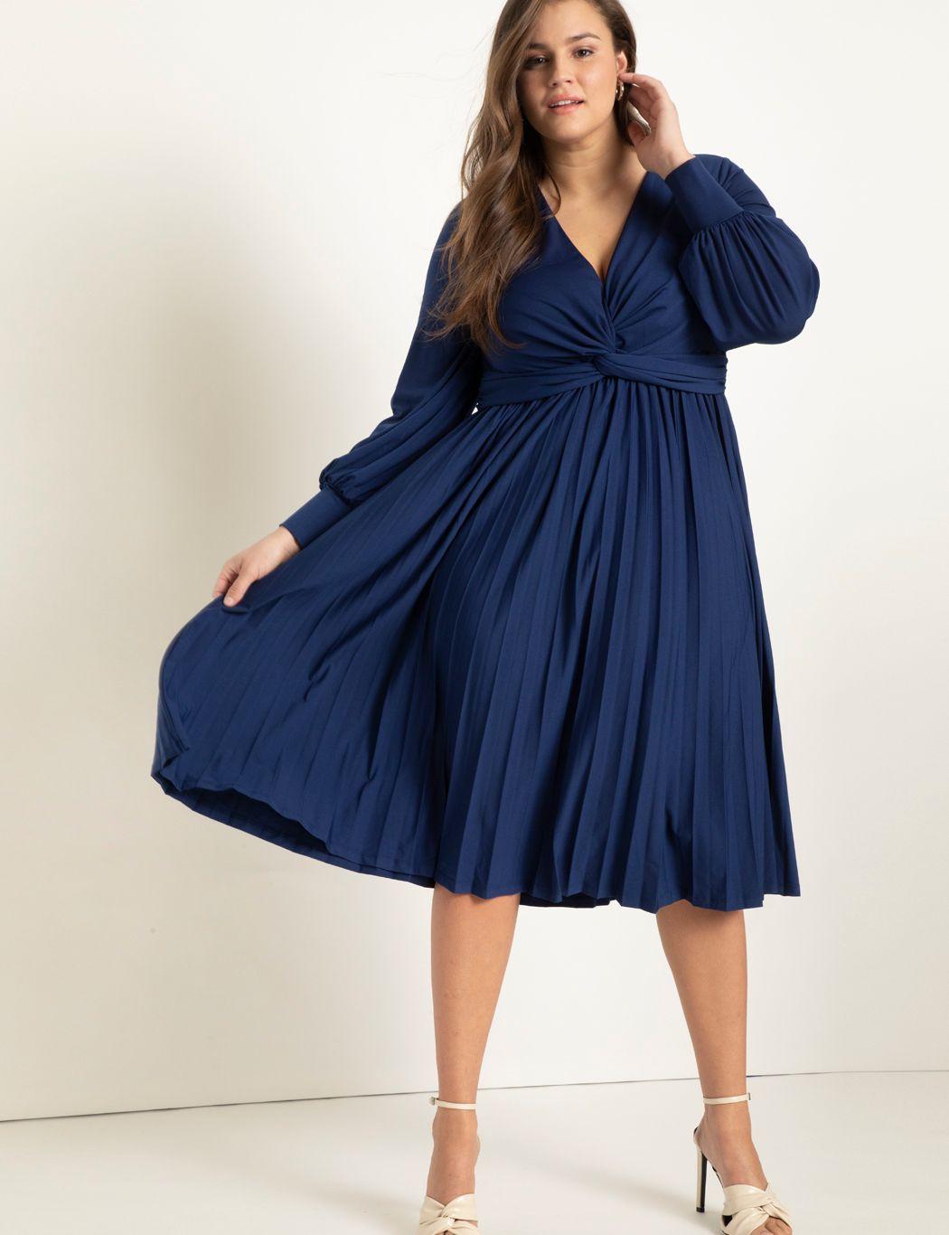 Plus size fall shop dresses for wedding guest