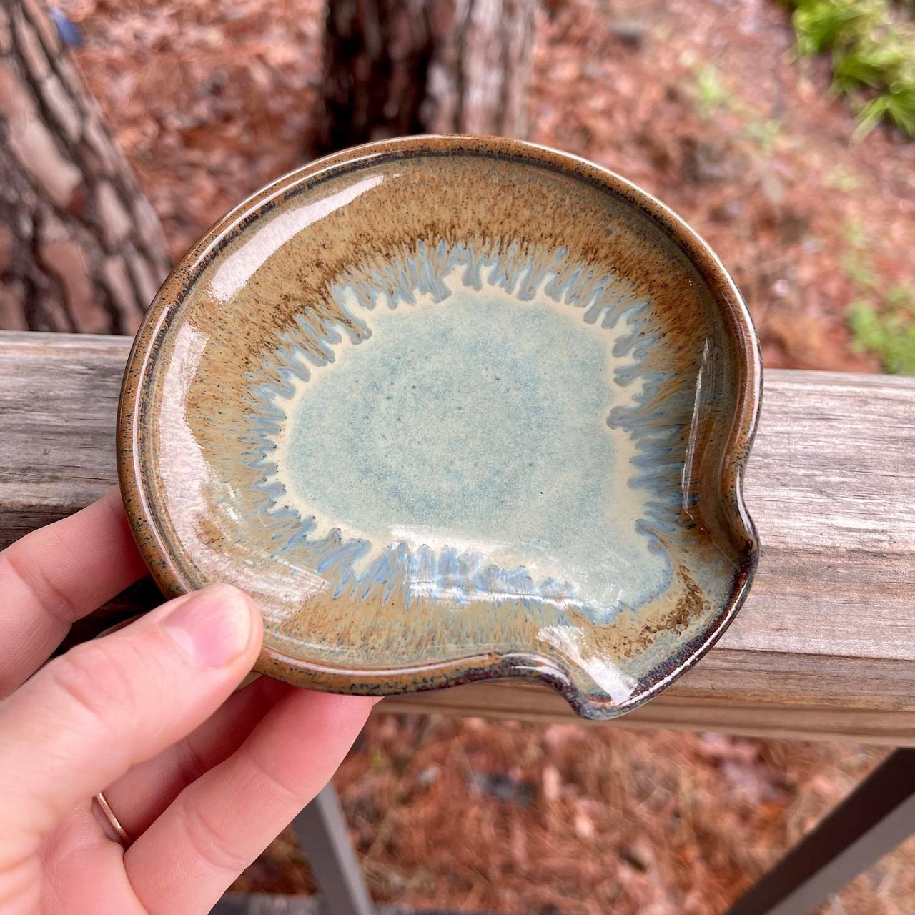 stoneware spoon rest