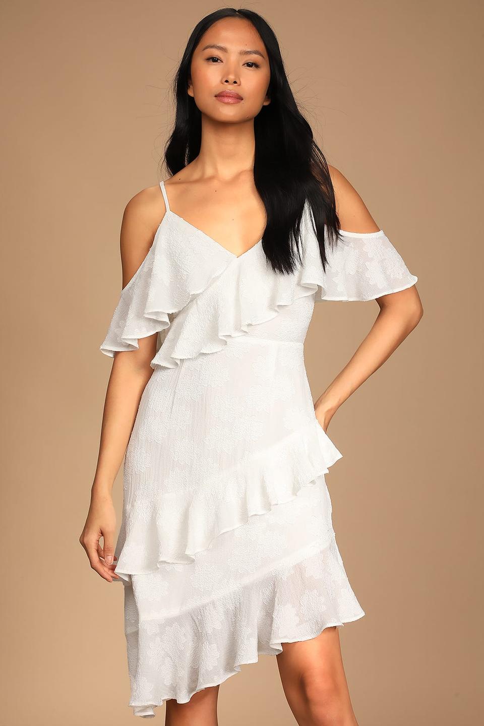 25 White Bridal Shower Dresses For The Bride